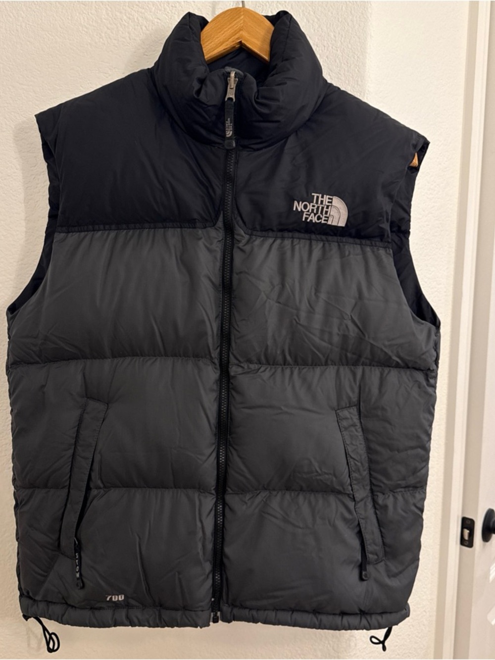 North Face Nuptse 700 Quilted Down Vest Men Size L